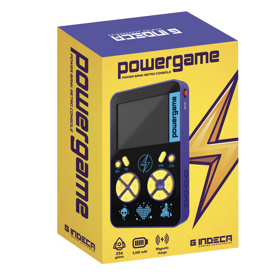 Power Bank + Console Retro portable Powergame