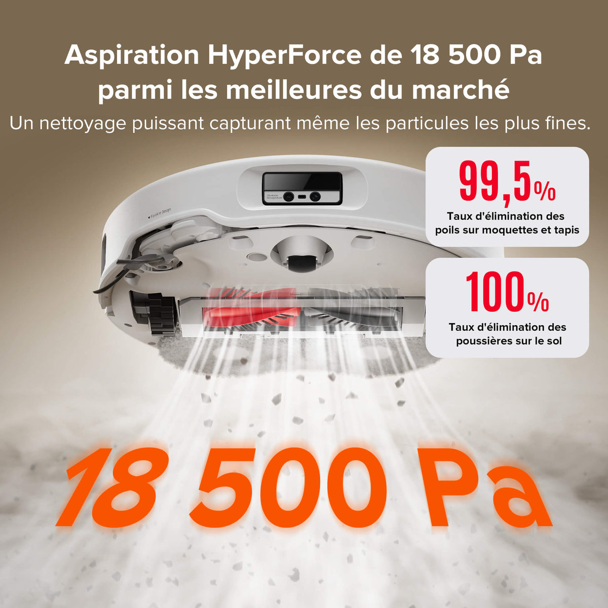 Roborock Qrevo Curv robot aspirateur laveur avec station multifonction 3.0