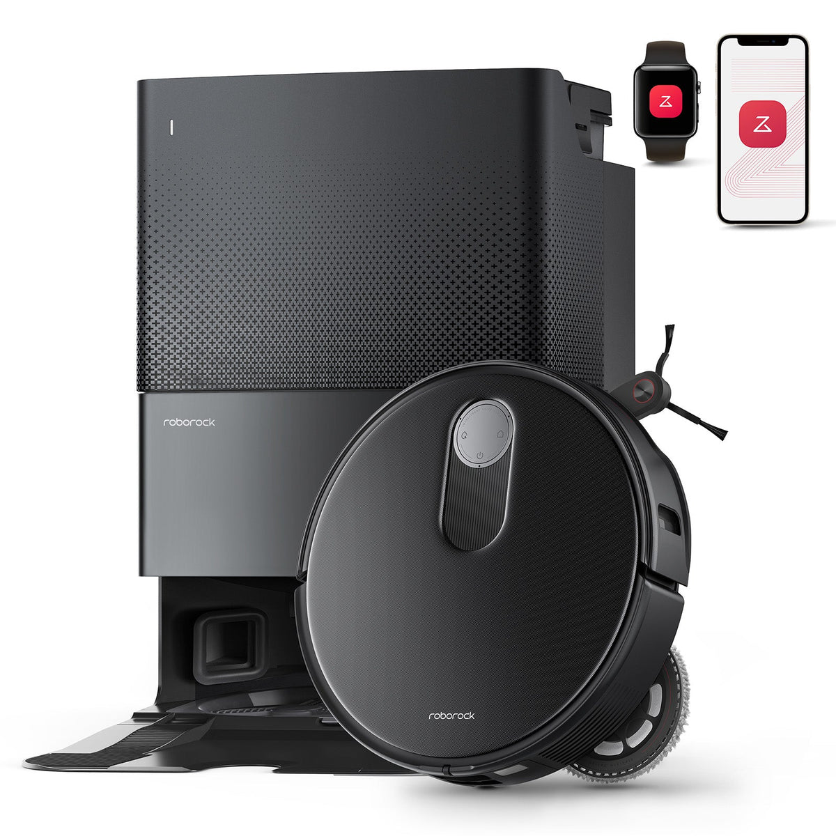 Roborock Qrevo Slim robot aspirateur laveur avec Système autonome StarSight