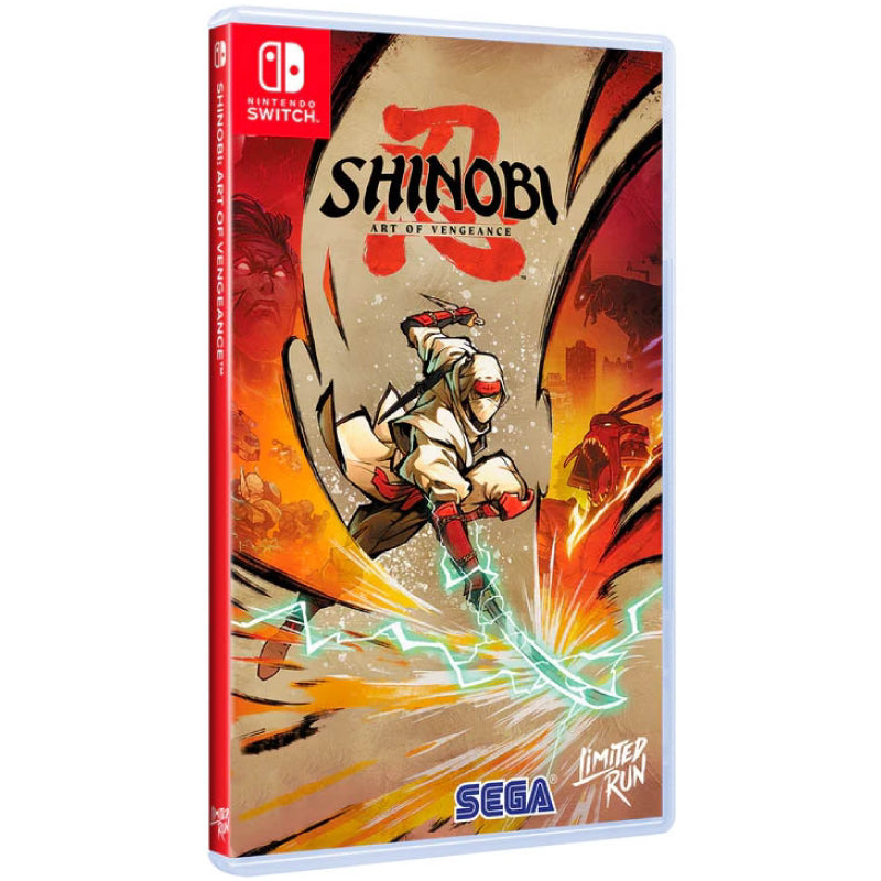Shinobi: Art of Vengeance Nintendo Switch (code en boîte)