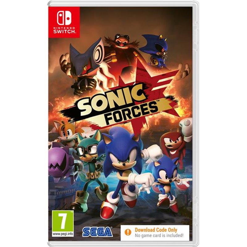 Sonic Forces Nintendo Switch (code en boîte)