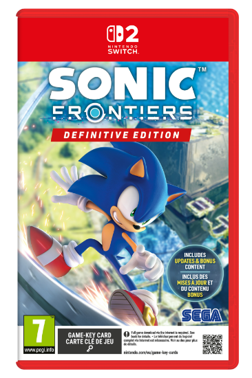Sonic Frontiers Definitive Edition Nintendo Switch 2