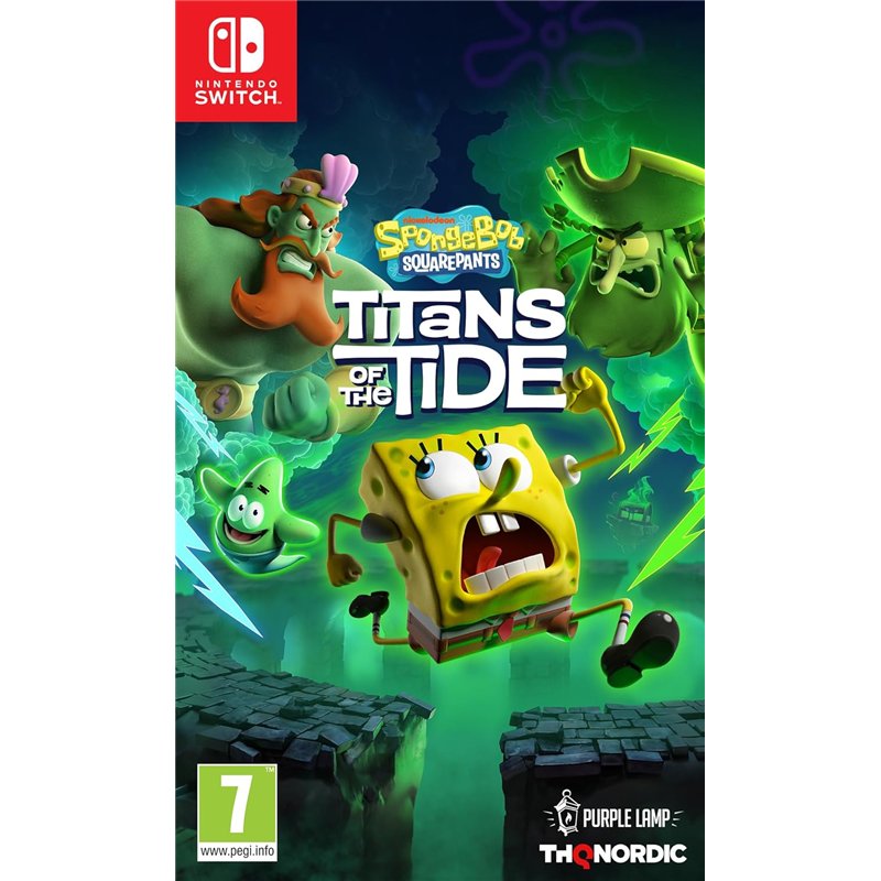 SpongeBob SquarePants: Titans Of The Tide Nintendo Switch.