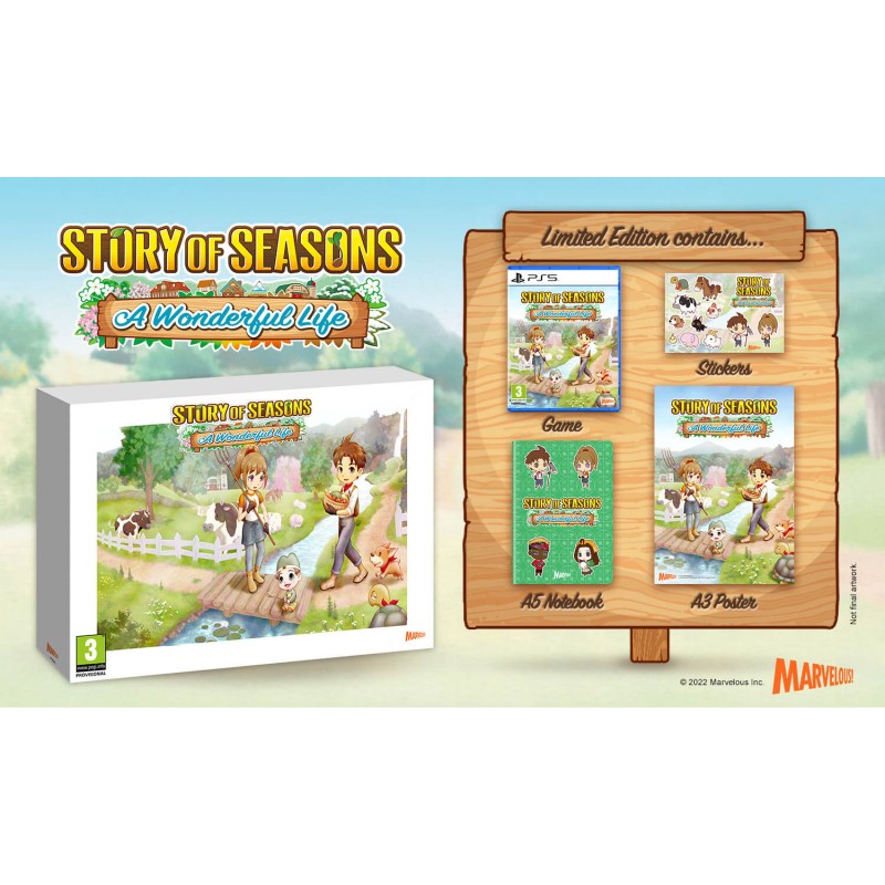 Story Of Seasons: A Wonderfull Life Limited Edition PS5