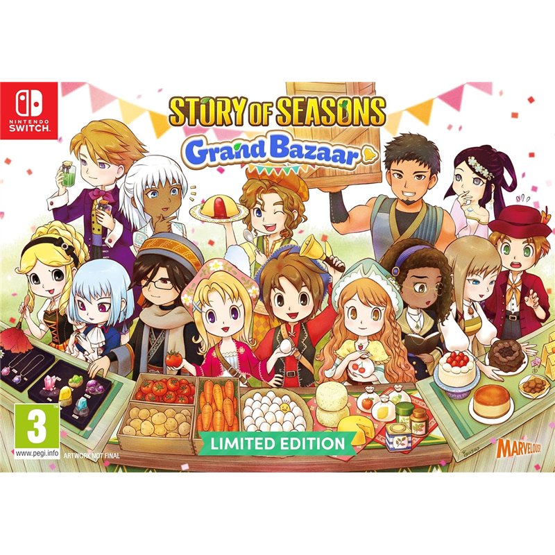 Story of Seasons: Grand Bazaar - Limited Edition Nintendo Switch