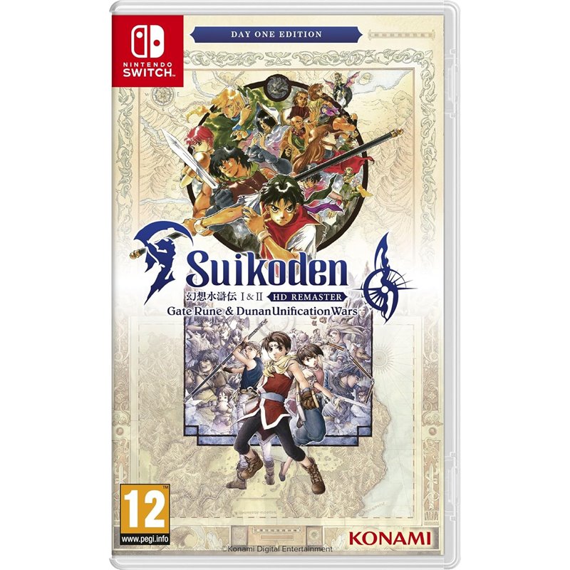 Suikoden 1 & 2 HD Remaster: Day One Edition Nintendo Switch
