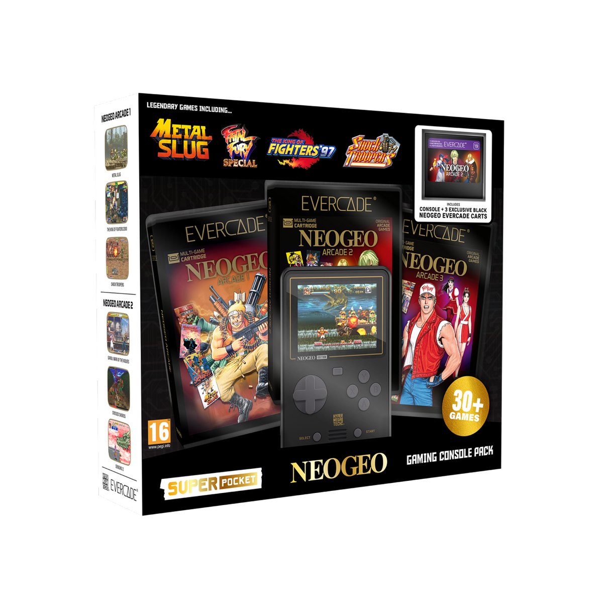 Console NEOGEO Super Pocket Starter pack