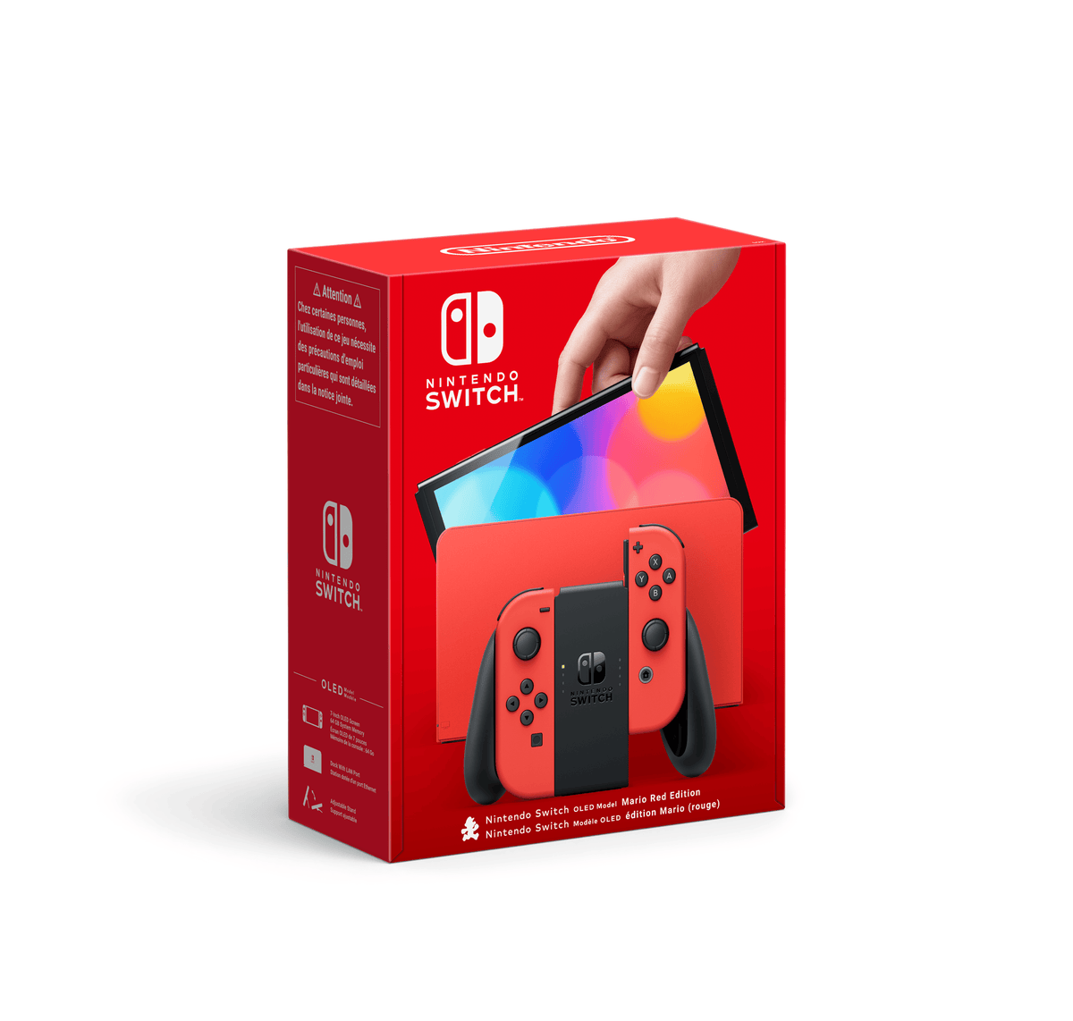 Console Nintendo Switch OLED Mario rouge Limited Edition (64 Go)