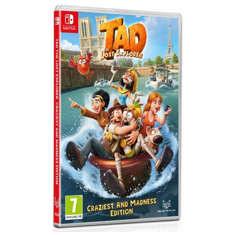 Tad : The Lost Explorer - Craziest and Madness Edition Nintendo Switch