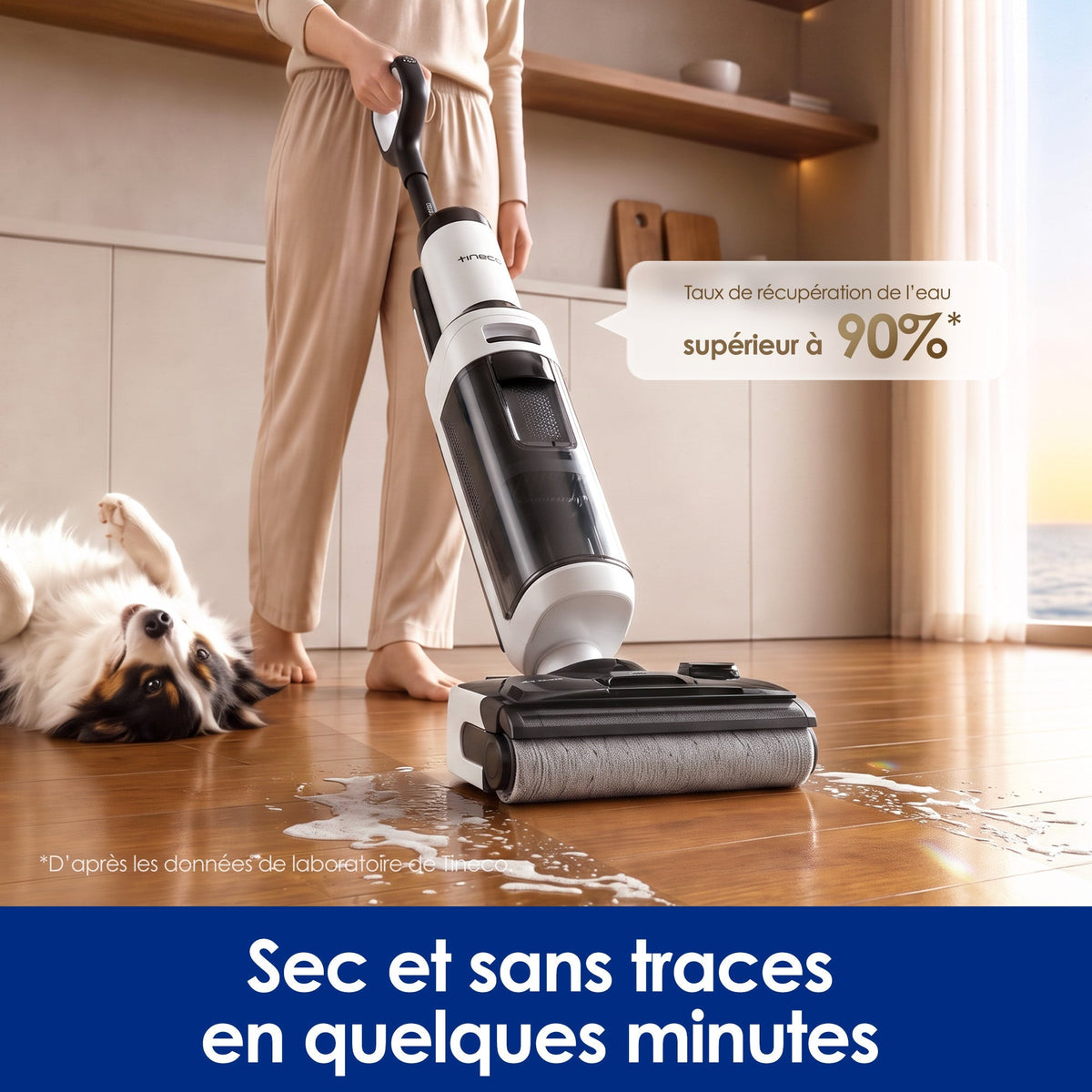 Tineco Floor One i7 Hotwash Aspirateur Laveur