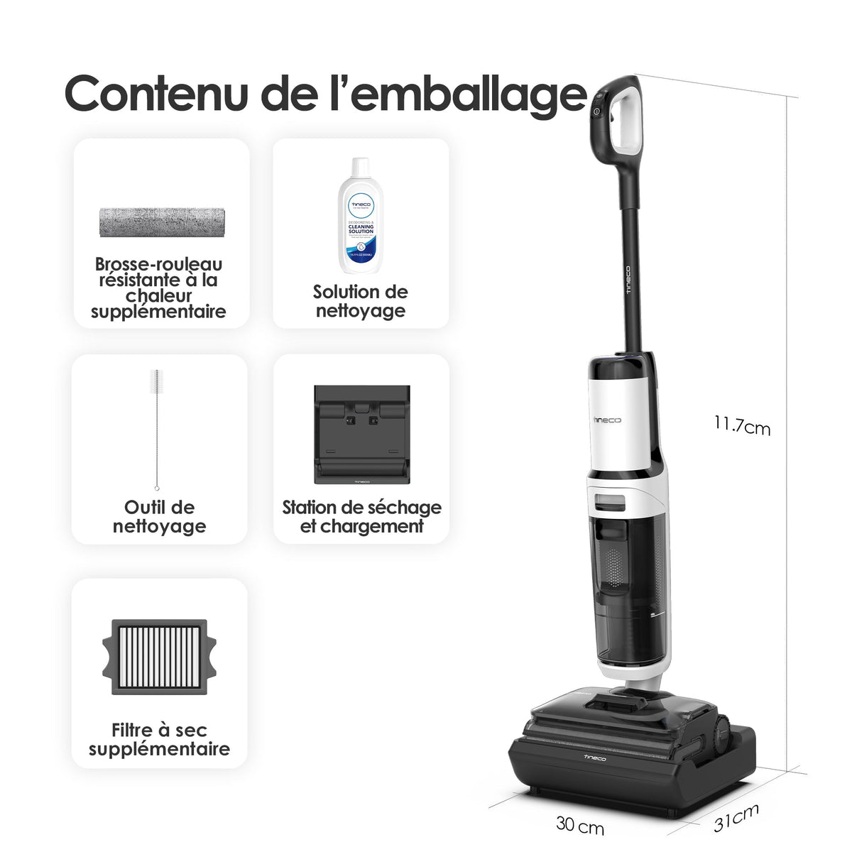 Tineco FLOOR ONE S7 Suite Aspirateur Laveur