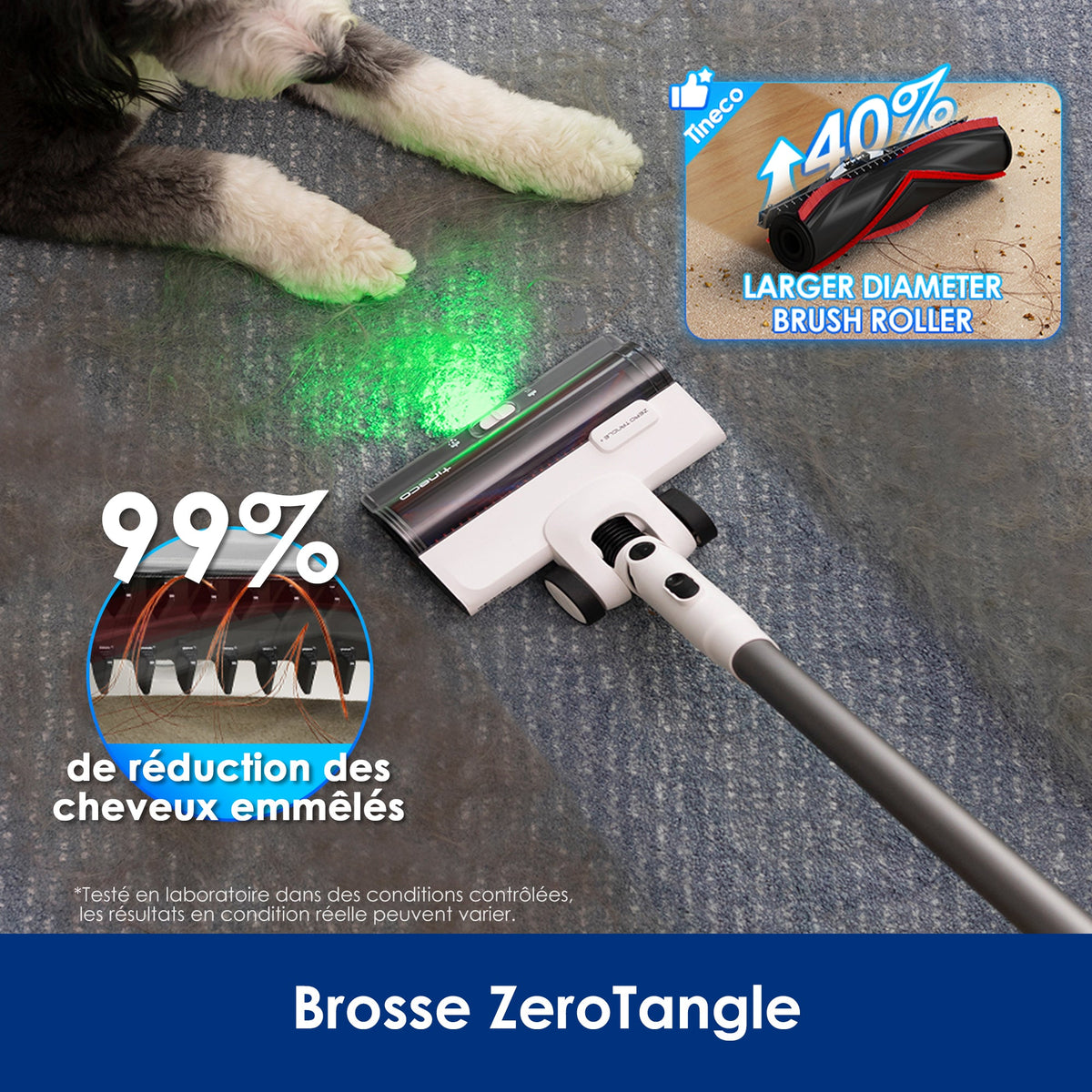 Tineco PURE ONE Station 5 PLUS Aspirateur Sans-Fil Intelligent