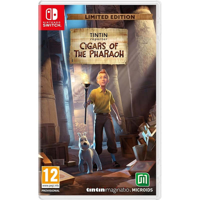Tintin Reporter: Cigars Of The Pharaoh Limited Edition Nintendo Switch
