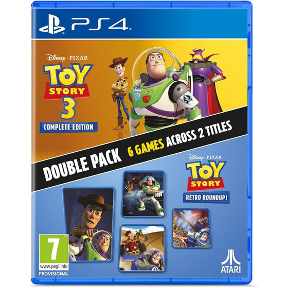 Toy Story: Retro Roundup! + Toy Story 3 Complete Edition Double Pack PS4