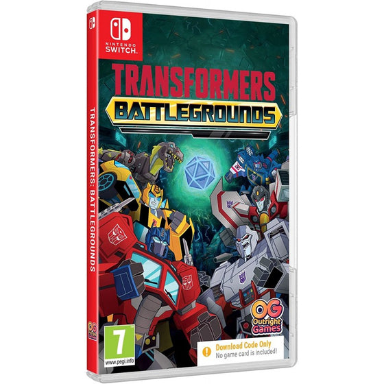 Transformers: Battlegrounds (code en boîte) Nintendo Switch