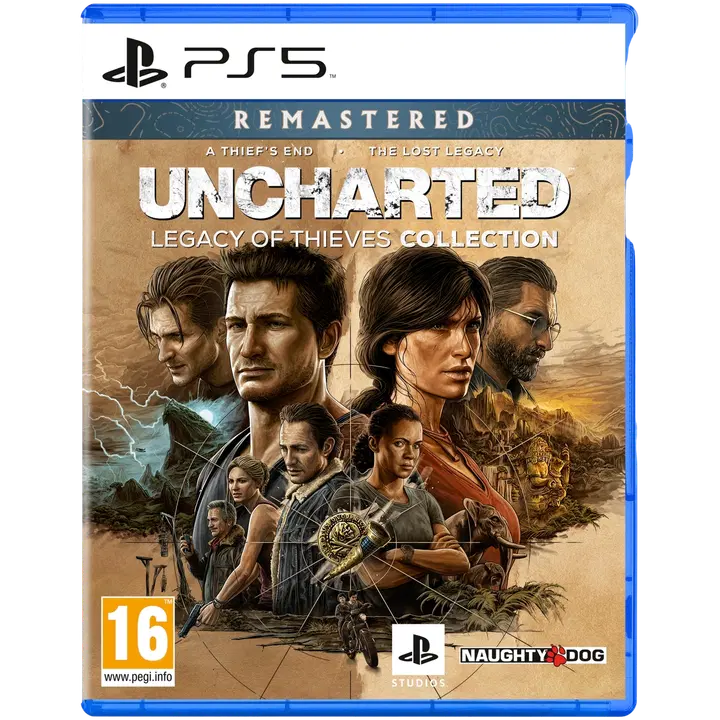 Uncharted Legacy of Thieves Collection Remastered PS5