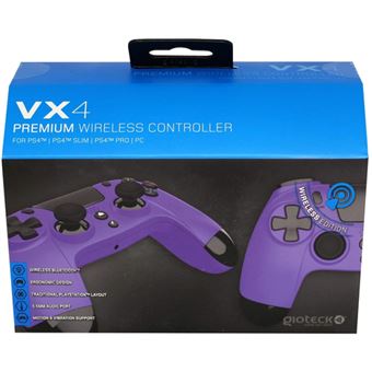 Manette Gioteck VX-4 Premium sans fil Roxo PS4