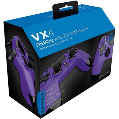 Manette Gioteck VX-4 Premium sans fil Roxo PS4