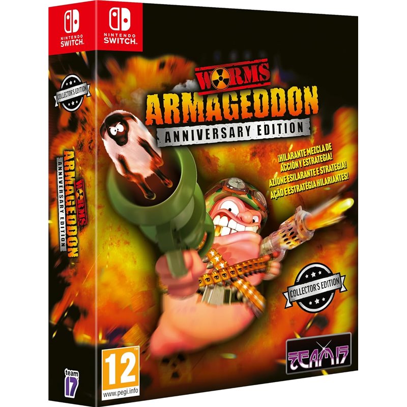 Worms Armageddon - Anniversary Collector's Edition Nintendo Switch